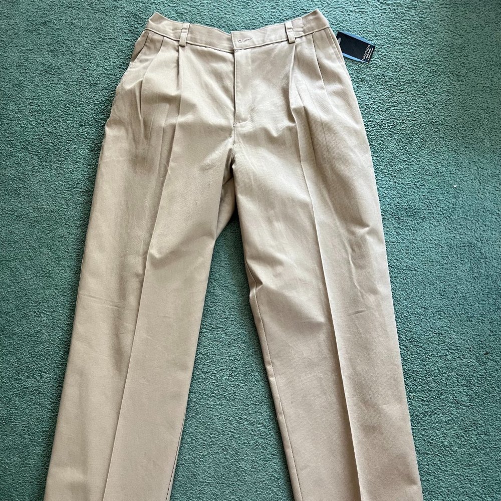 Nautica Dress Pleated Pants Size 18 Boys